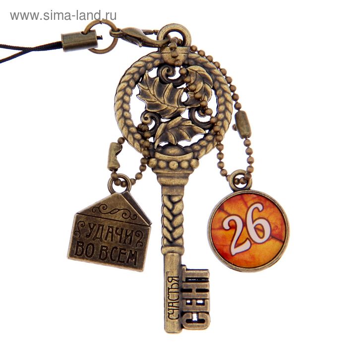 Ключ сувенирный "26 Сентября", серия 365 дней - Фото 1