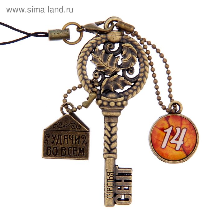 Ключ сувенирный "14 Сентября", серия 365 дней - Фото 1