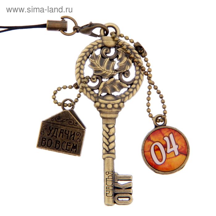 Ключ сувенирный "4 Октября", серия 365 дней - Фото 1