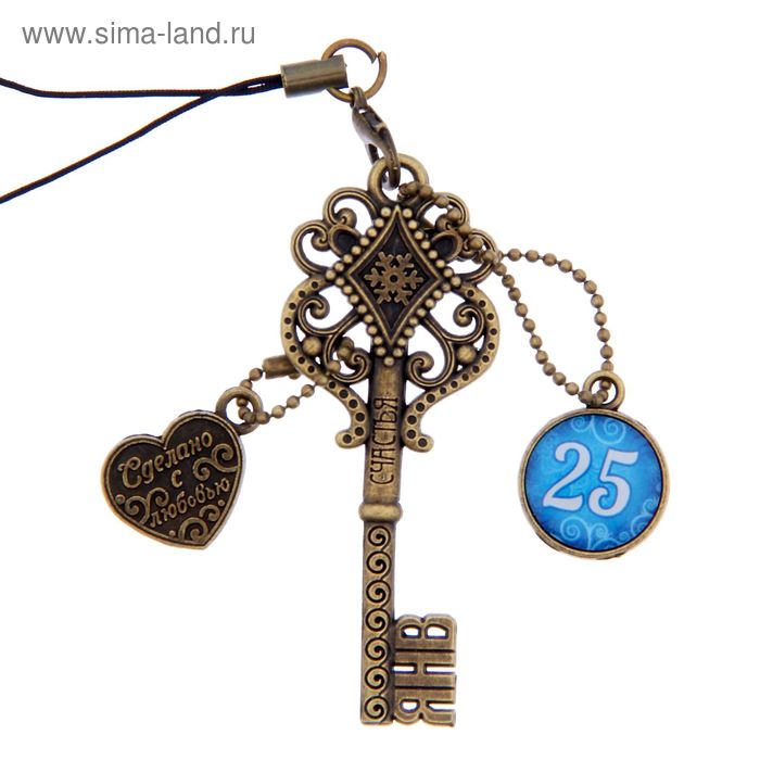 Ключ сувенирный "25 Января", серия 365 дней - Фото 1