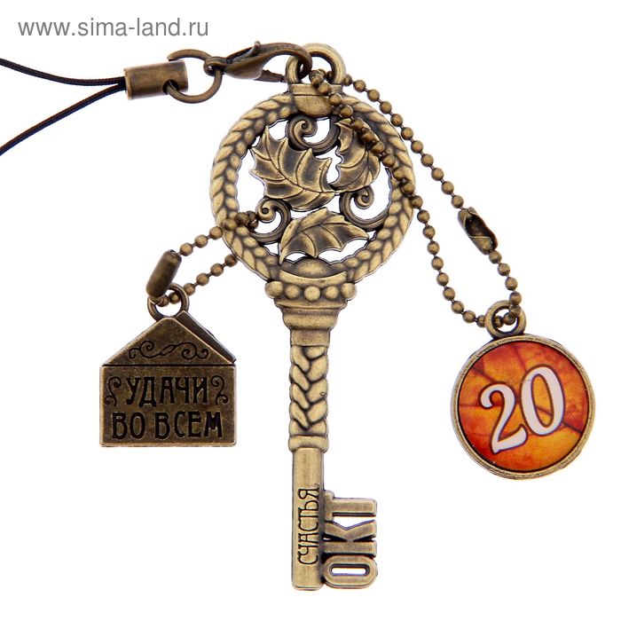 Ключ сувенирный "20 Октября", серия 365 дней - Фото 1