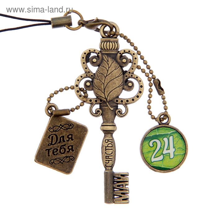 Ключ сувенирный "24 Мая", серия 365 дней - Фото 1