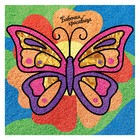 Фреска с блестками и фольгой "Бабочка" + 9 цветов песка по 4 гр, блестки 2 гр - Фото 2