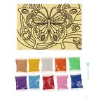 Фреска песком для взрослых "Бабочка", 10 цветов - Фото 3