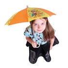 Зонт детский механический ""Идём гулять", r=26см, цвет жёлтый/оранжевый - Фото 6