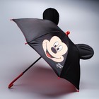 Зонт детский с ушами, d=52см, Микки Маус - Фото 2