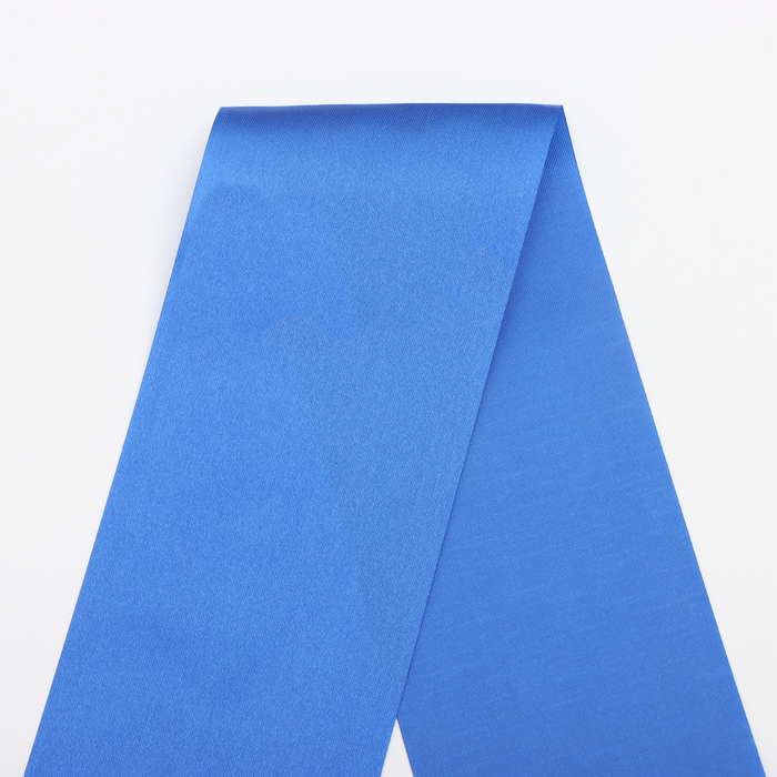 Лента "Выпускник начальной школы", атлас синий с годом фольга - фото 1905359720