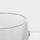 Кружка с двойными стенками «Дуо», 400 мл, стекло, прозрачная - Фото 5