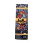 Набор тату в веере "Черепа" 6 листов 8х24 см - Фото 1