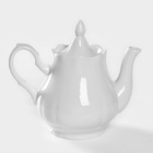 Чайник заварочный Добрушский завод «Романс», 1.75 л, фарфор, белый - Фото 4