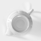 Чайник фарфоровый «Романс», 1,75 л, цвет белый - фото 4597721