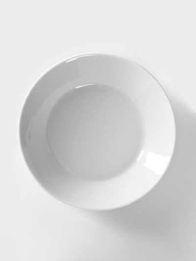 Блюдце Добрушский завод «Бельё», d=14 см, фарфор, белое