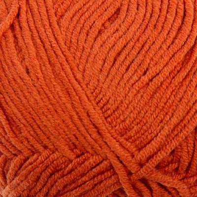 Пряжа "Cotton Gold" 55% хлопок, 45% акрил, 330м/100гр (89 терракот)