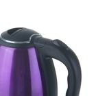 Чайник электрический "Luazon" LSK-1805, 1.8 л, 1500 Вт, фиолетовый - Фото 3