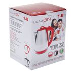 Чайник электрический "Luazon" LSK-1806, 1.8 л, 1500 Вт, серебристый - Фото 6