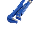 Ключ трубный рычажный ТУНДРА, плоский зажим 90°, раскрытие до 30 мм, №0, 3/4" - Фото 4