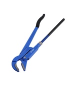 Ключ трубный рычажный ТУНДРА, полукруглый зажим 45°, раскрытие до 50 мм, №2, 1 1/2" - Фото 2