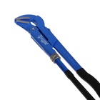 Ключ трубный рычажный ТУНДРА, полукруглый зажим 45°, раскрытие до 35 мм, №1, 1" - Фото 5