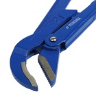 Ключ трубный рычажный ТУНДРА, полукруглый зажим 45°, раскрытие до 65 мм, №3, 2" - Фото 4