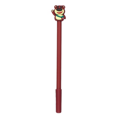 Ручка-прикол Calligrata «Медведь», синий стержень, гелевая, МИКС