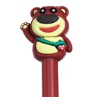 Ручка-прикол Calligrata «Медведь», синий стержень, гелевая, МИКС - фото 120957886