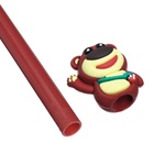 Ручка-прикол Calligrata «Медведь», синий стержень, гелевая, МИКС - фото 120957887