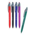 Ручка шариковая авт 0,5мм Vinson Softtouch корпус прорезиненный МИКС стержень масляный синий 12754 - Фото 1