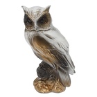 Фигурка гипс «Сова», белая, 11×22×9 см  (артикул 1330639)  большой выбор товаров оптом и в розницу по низким ценам с доставкой