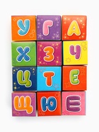 Кубики «Азбука», по методике Монтессори, 12 шт., 3+ - Фото 6