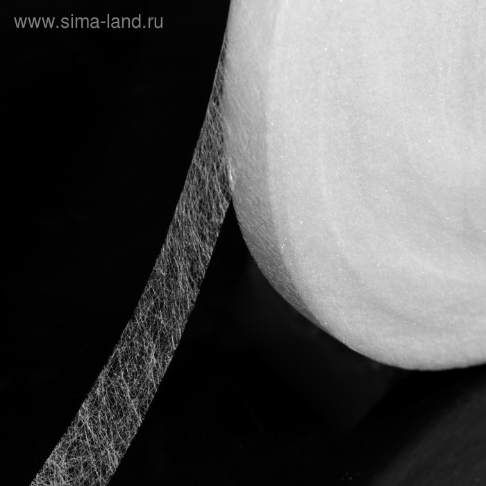 Паутинка клеевая, 10 мм, 100 м, цвет белый