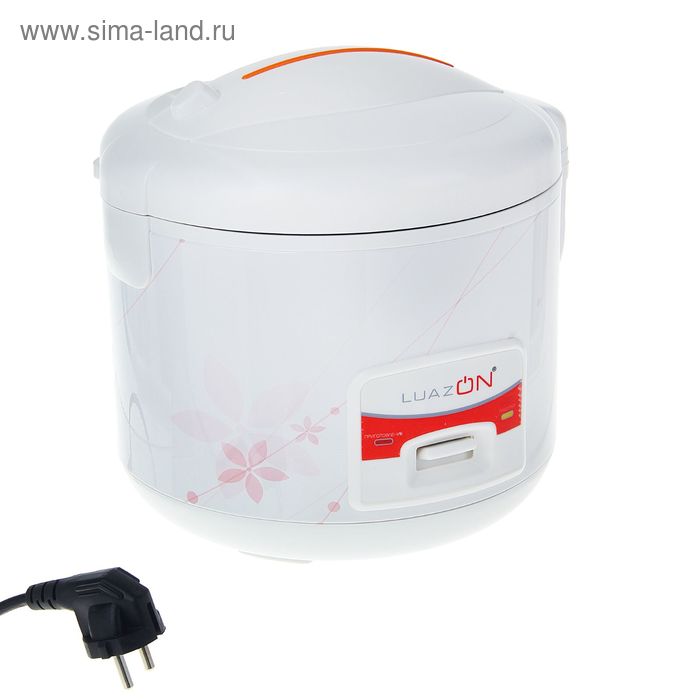 Мультиварка Luazon LМS-501, 3 л, 500 Вт, антипригарное покрытие, белая - Фото 1