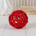 Декор шарик "китте" d-10 см, микс - Фото 1