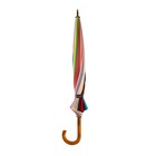 Зонт-трость "Радуга", автоматический, R=50см, разноцветный - Фото 4