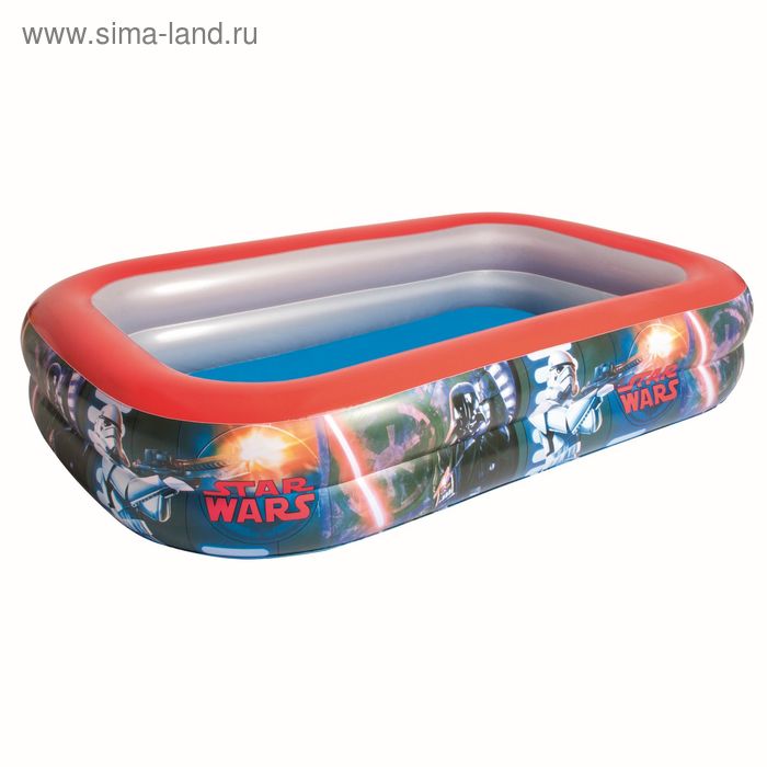 Бассейн надувной "Звёздные войны", 262 х 175 х 51 см, от 6 лет - Фото 1