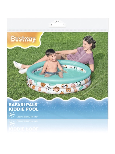 Бассейн надувной «Океан», 102×25 см, от 2 лет, МИКС, 51008 Bestway