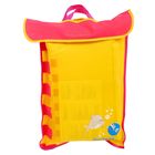 Бассейн каркасный "Полосатик", 99 х 99 х 20 см, от 2 лет, цвет жёлтый - Фото 2