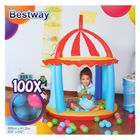 Игровой центр надувной Fisher Price "Форт", 99 х 132 см, 100 шариков, от 2 лет Bestway - Фото 2