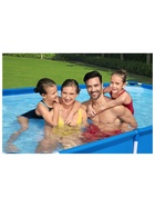 Бассейн каркасный Bestway Steel Pro 56424, 400×211×81 см, фильтр-насос, прямоугольный - Фото 10