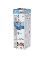 Бассейн каркасный Bestway Steel Pro 56401, 221×150×43 см, прямоугольный - Фото 12