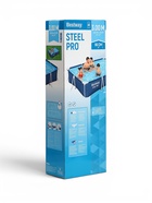 Бассейн каркасный Steel Pro, 300×201×66 см, фильтр-насос, прямоугольный, 56411 Bestway - Фото 13