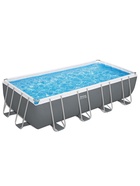 Бассейн каркасный Steel Pro Max, 549×274×122 см, фильтр-насос, лестница, тент, прямоугольный, МИКС, 56465 Bestway - Фото 12