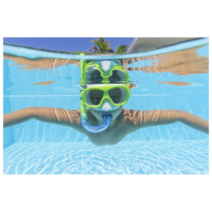 Набор для плавания SureSwim: маска, ласты, трубка, 7-14 лет, цвет МИКС, 25019 Bestway - фото 1911204835