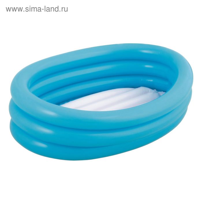Бассейн надувной "Малыш", 91 х 66 х 25 см, от 2 лет, цвет МИКС - Фото 1