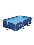 Бассейн каркасный Steel Pro, 259×170×61 см, прямоугольный, 56403 Bestway - Фото 4