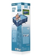 Бассейн каркасный Steel Pro, 259×170×61 см, прямоугольный, 56403 Bestway - Фото 8