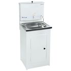 Умывальник "Акватекс", с ЭВН, нержавеющая мойка, 1250 Вт, 17 л, белый - Фото 1