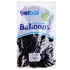 Шары воздушные латексные 14", пастель, набор 50 шт., цвет чёрный - Фото 2