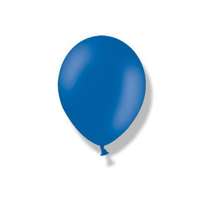 Шар латексный 14", пастель, набор 50 шт., Royal Blue