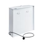 Бак настенный «Акватекс», с ЭВН, 1250 Вт, 27 л, полный 30 л, белый - Фото 3