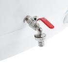 Бак настенный «Акватекс», с ЭВН, 1250 Вт, 27 л, полный 30 л, белый - Фото 5